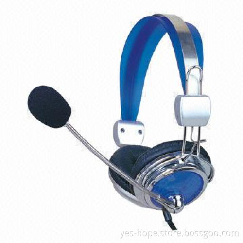 Noise Canceling Headset with USB Plug, 10mW Rated Power, 20-20kHz Frequency Range
